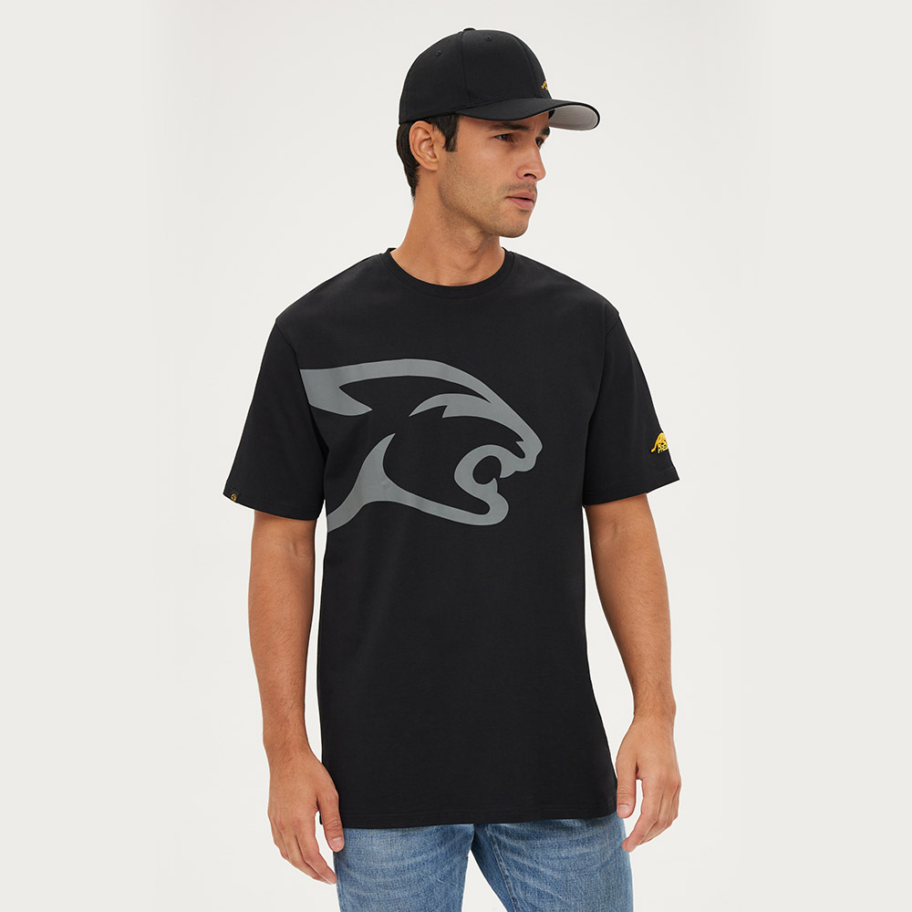 Predator Grey Cat Head T-Shirt | Billiards Apparel Activewear